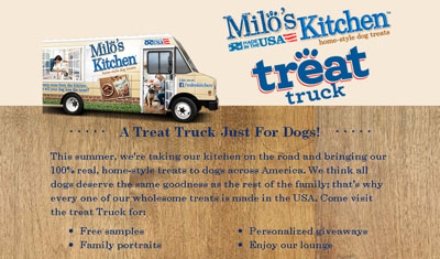 Milo’s Kitchen Treat Truck